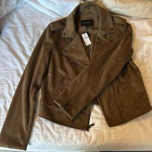 Vegan Suede Jacket